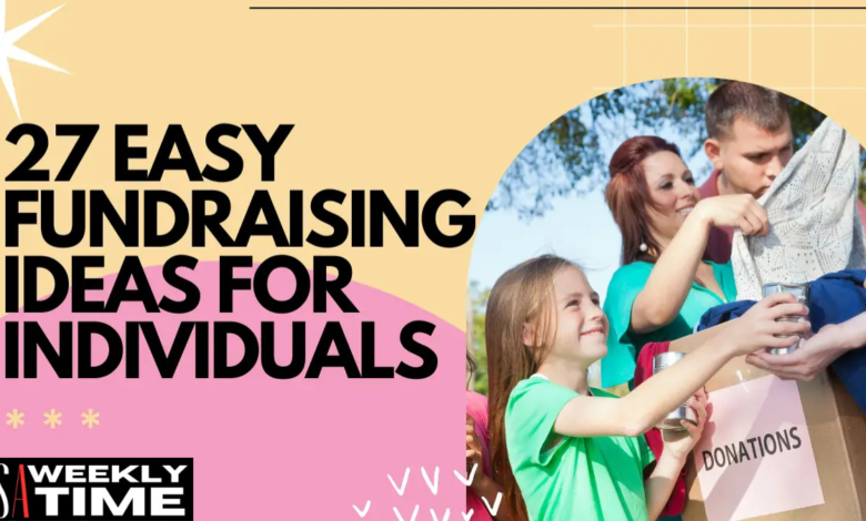 fundraising as an individual