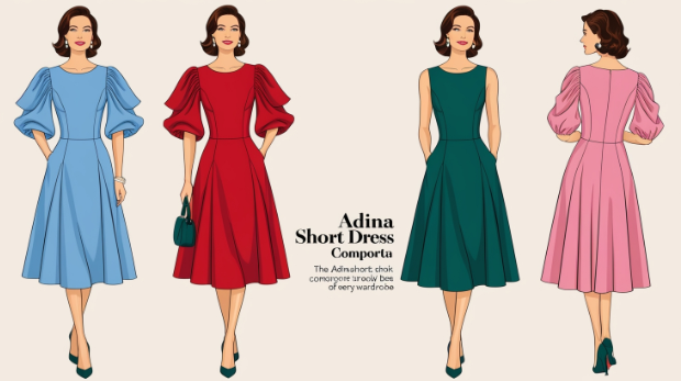 Adina Short Dress Comporta: A Stylish and Comfortable Choice for Every Occasion