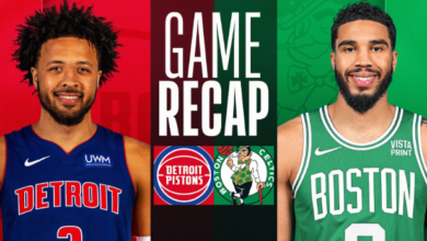 Boston Celtics vs Detroit Pistons Match Player Stats