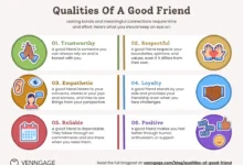 brochure on how to be a good friend​